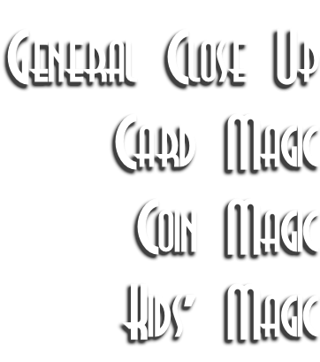 General Close Up Card Magic Coin Magic Kids’ Magic